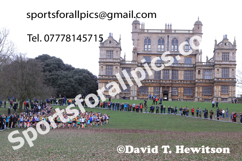 Girls Under-15s 2026 UK CAU Inter Counties Cross Country, Wollaton Park, Nottingham. Photo: David T. Hewitson/Sports for All Pics